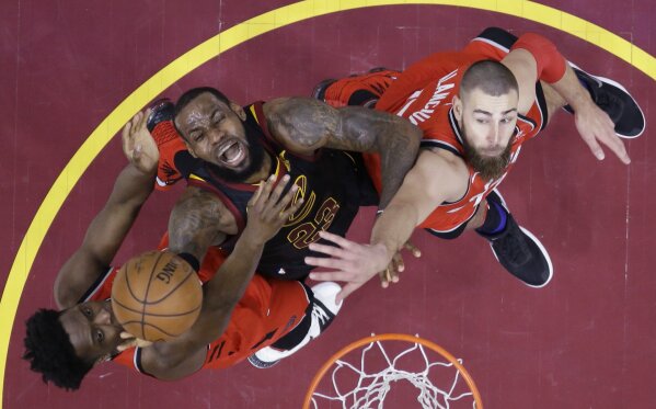 He promised LeBron James is the AP s male athlete of 2018 AP News